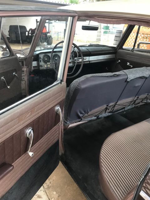 1963 Root Beer Brown / Cream Studebaker Lark 4 door