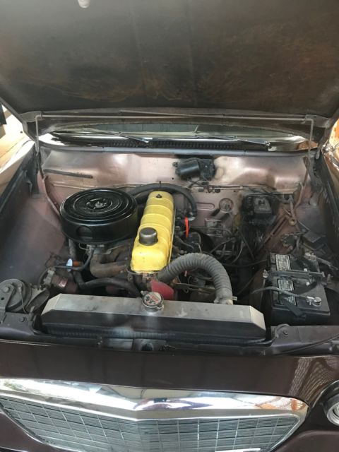 1963 Root Beer Brown / Cream Studebaker Lark 4 door