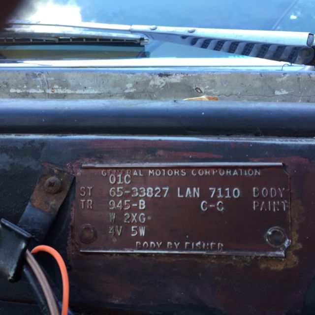 1965 Gray Oldsmobile 442