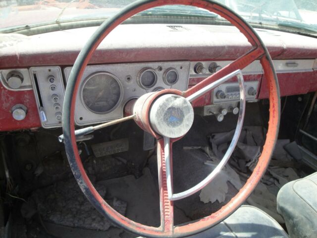 1963 Red Plymouth Valiant Convertible