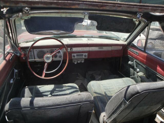 1963 Red Plymouth Valiant Convertible