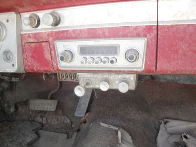 1963 Red Plymouth Valiant Convertible