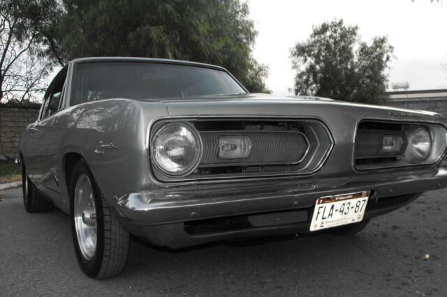 1968 Gray Plymouth Barracuda Fastback