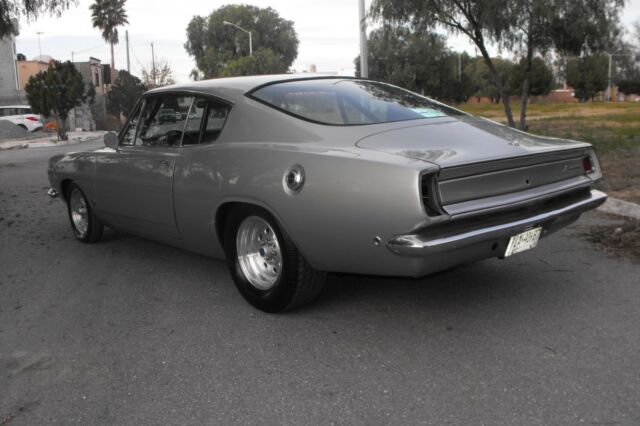 1968 Gray Plymouth Barracuda Fastback