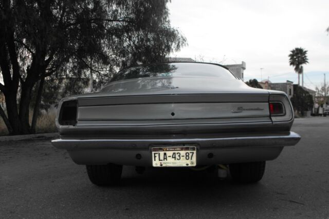 1968 Gray Plymouth Barracuda Fastback