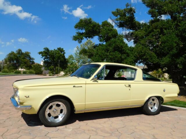 1965 MELLOW YELLOW Plymouth Barracuda COUPE