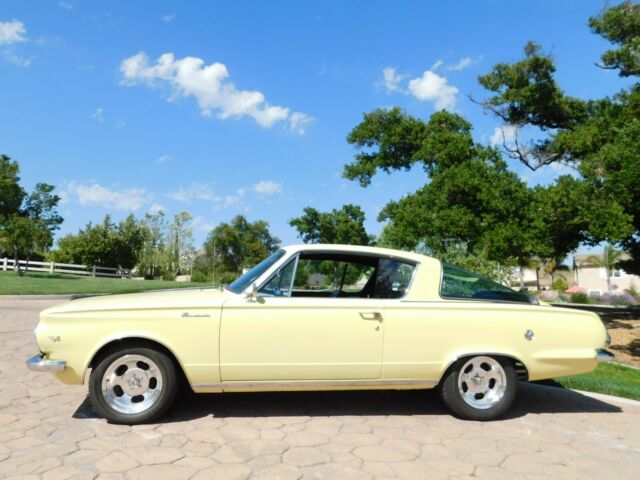 1965 MELLOW YELLOW Plymouth Barracuda COUPE
