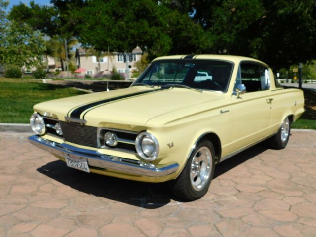 1965 MELLOW YELLOW Plymouth Barracuda COUPE