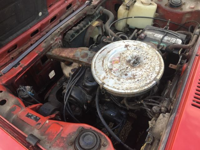 1982 Red Plymouth Other Hatchback