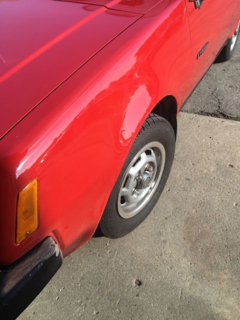 1982 Red Plymouth Other Hatchback