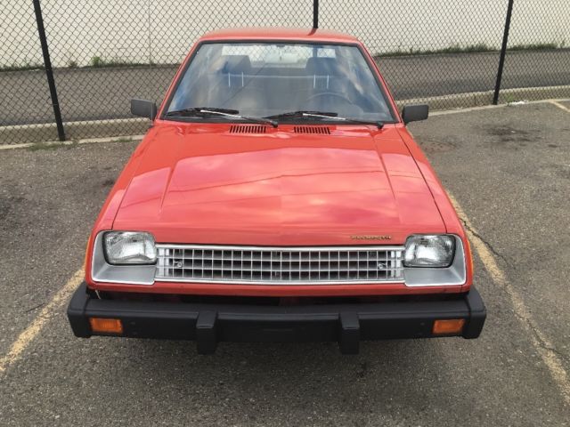 1982 Red Plymouth Other Hatchback