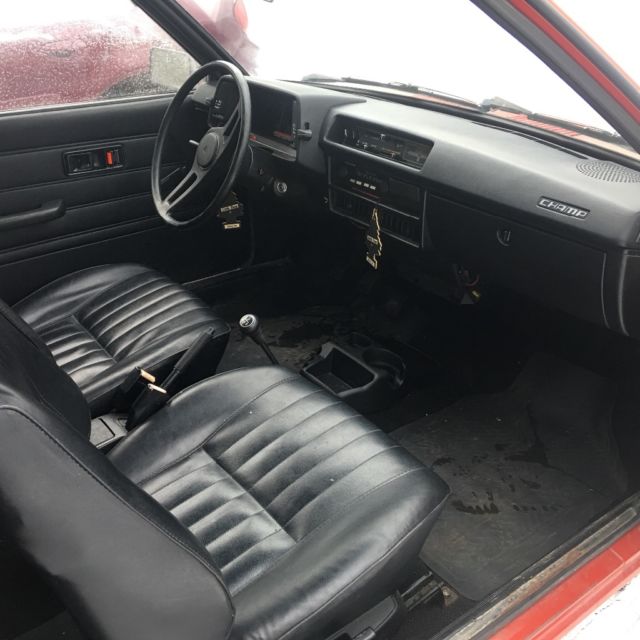 1982 Red Plymouth Other Hatchback