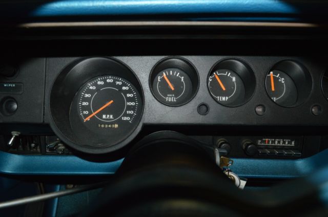 1970 Blue Plymouth Barracuda Coupe