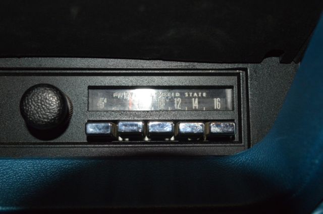 1970 Blue Plymouth Barracuda Coupe