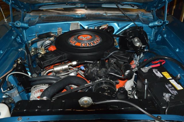 1970 Blue Plymouth Barracuda Coupe