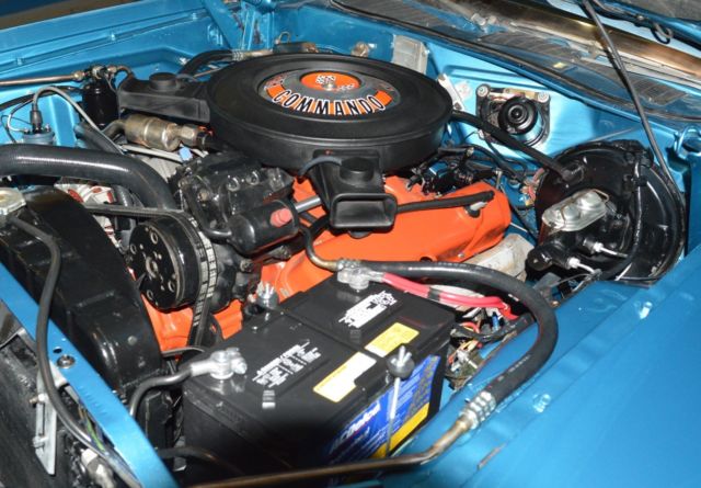 1970 Blue Plymouth Barracuda Coupe