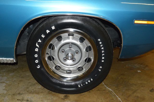 1970 Blue Plymouth Barracuda Coupe