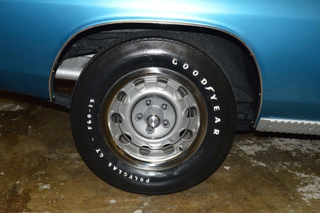 1970 Blue Plymouth Barracuda Coupe