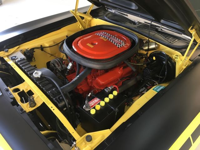 1970 Yellow Plymouth Barracuda Coupe
