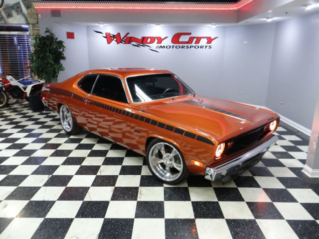 1972 Orange Plymouth Duster Coupe