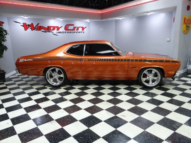 1972 Orange Plymouth Duster Coupe