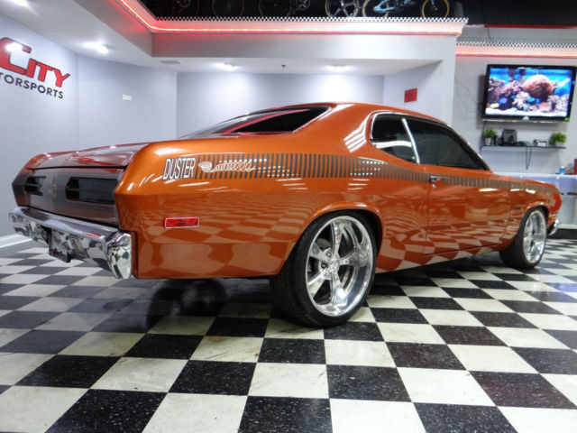 1972 Orange Plymouth Duster Coupe