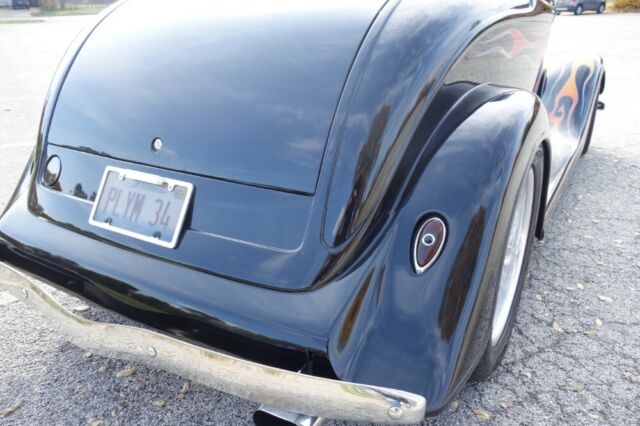 1934 Black Plymouth Hot Rod / Street Rod Coupe