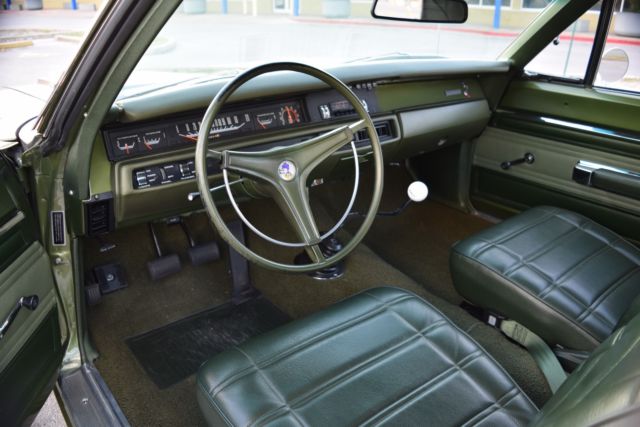 1969 Green Plymouth Road Runner Coupe