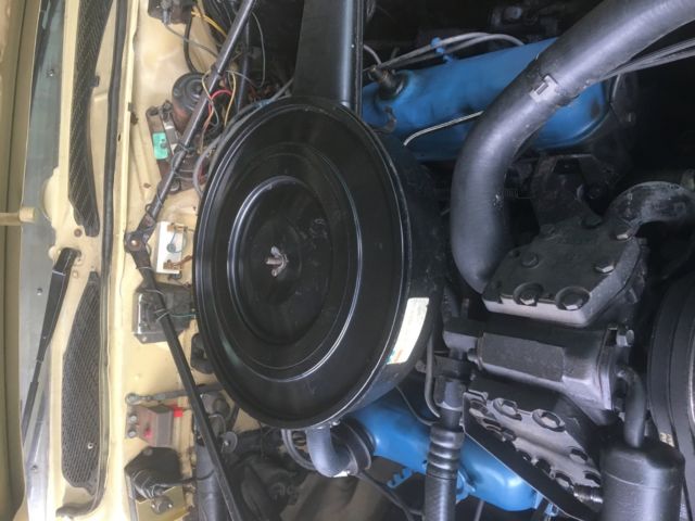 1974 Yellow Plymouth Satellite