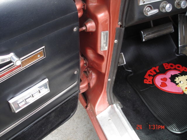 1966 Gold Plymouth Fury Convertible