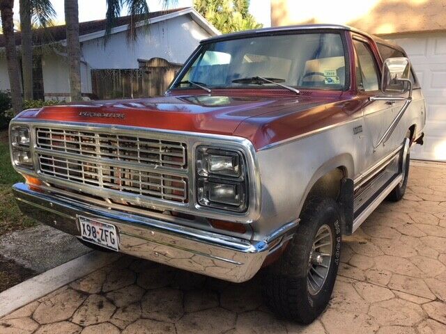 1979 Burgundy Dodge Ramcharger Wagon