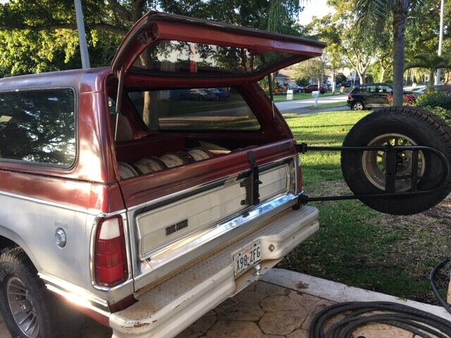 1979 Burgundy Dodge Ramcharger Wagon
