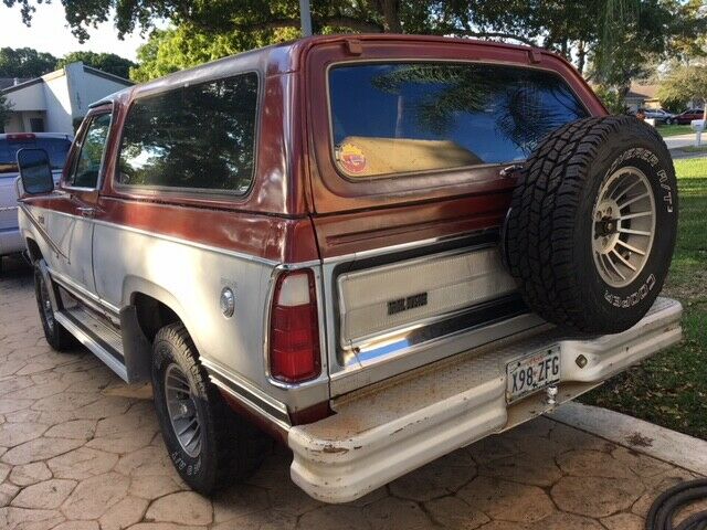 1979 Burgundy Dodge Ramcharger Wagon