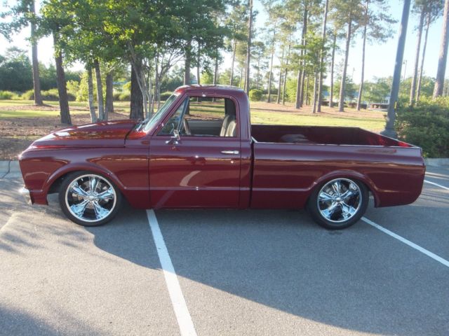 1968 Merlot Red Chevrolet C-10