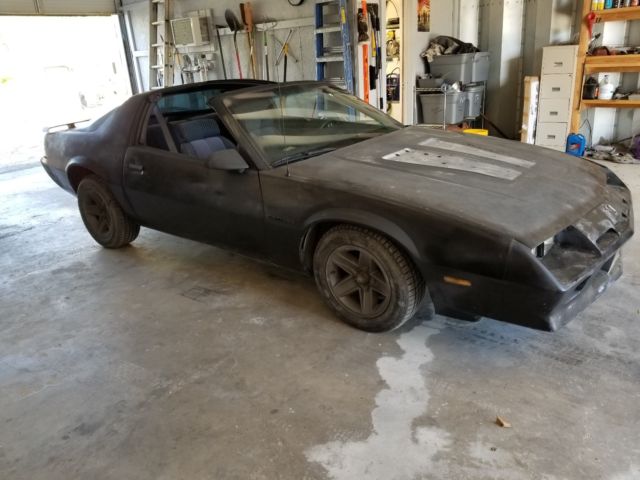 1984 Black Chevrolet Camaro