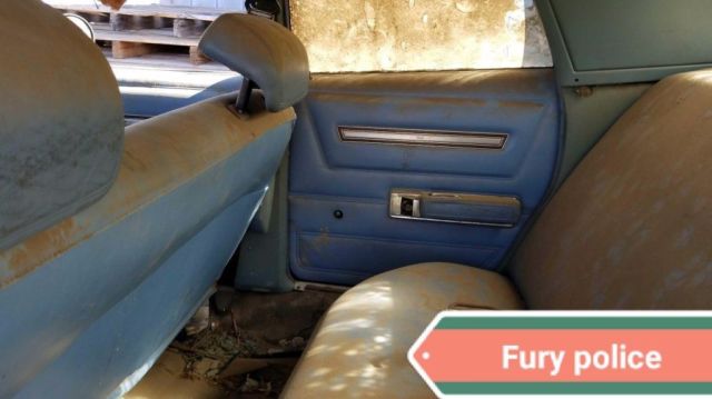 1978 Blue Plymouth Fury Sedan