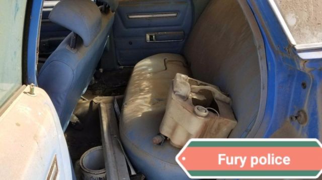 1978 Blue Plymouth Fury Sedan