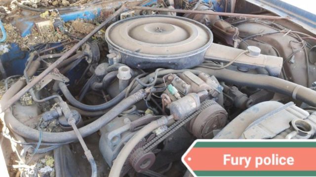 1978 Blue Plymouth Fury Sedan