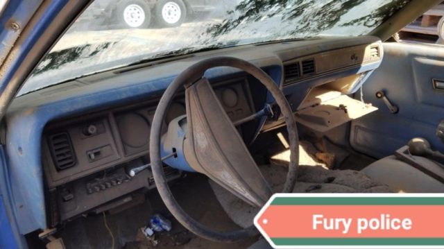 1978 Blue Plymouth Fury Sedan