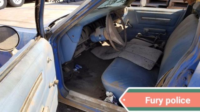 1978 Blue Plymouth Fury Sedan