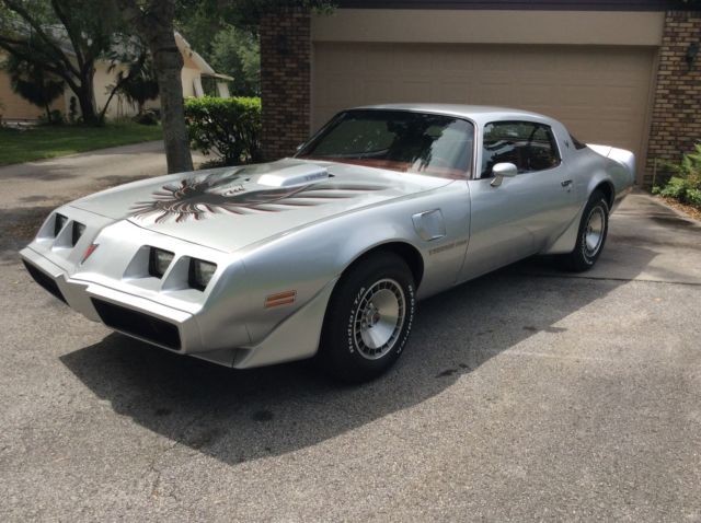 1980 Silver Pontiac Firebird Coupe