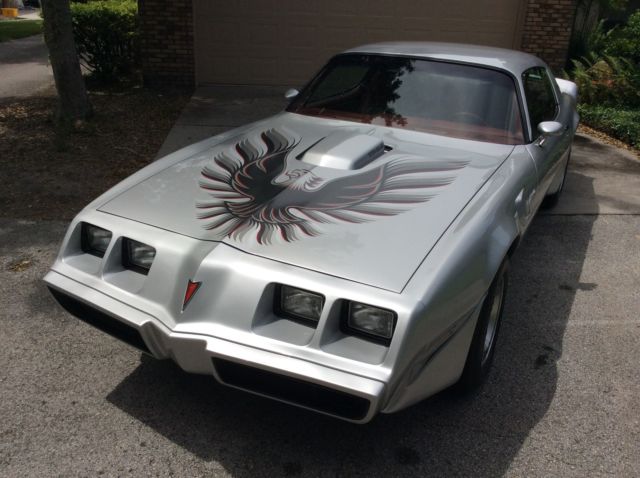 1980 Silver Pontiac Firebird Coupe