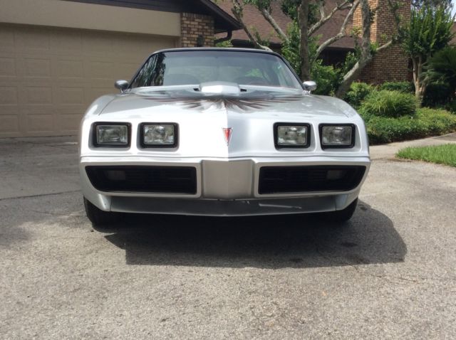 1980 Silver Pontiac Firebird Coupe