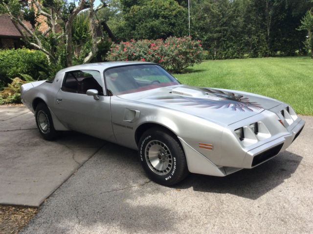 1980 Silver Pontiac Firebird Coupe