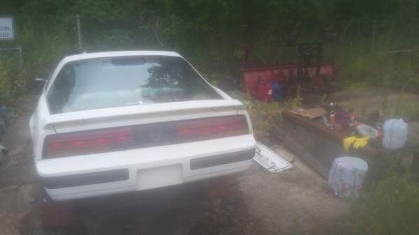 1986 White Pontiac Firebird Coupe
