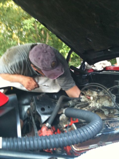 1969 Red Pontiac Firebird Convertible