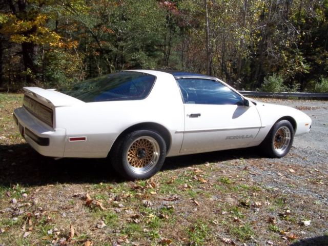 1992 Black Pontiac Firebird Coupe
