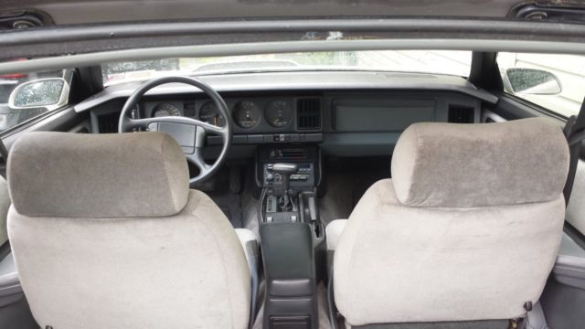 1992 Black Pontiac Firebird Coupe