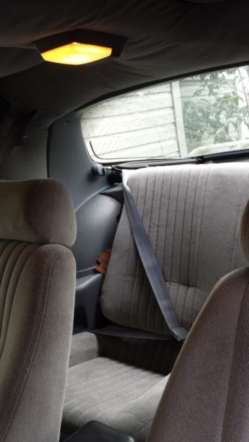 1992 Black Pontiac Firebird Coupe