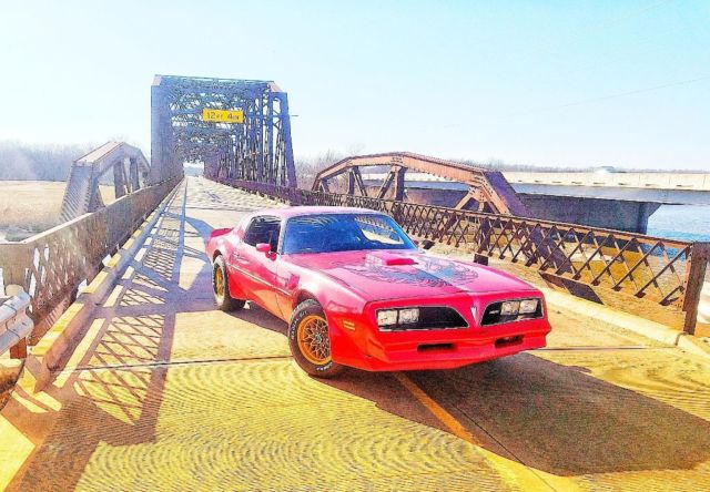 1978 Red Pontiac Trans Am Coupe